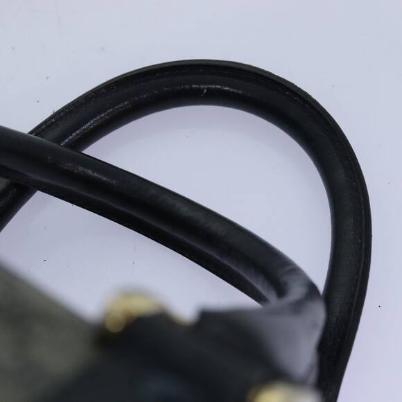 CELINE Macadam Canvas Boston Bag Navy - Picture 8 of 12